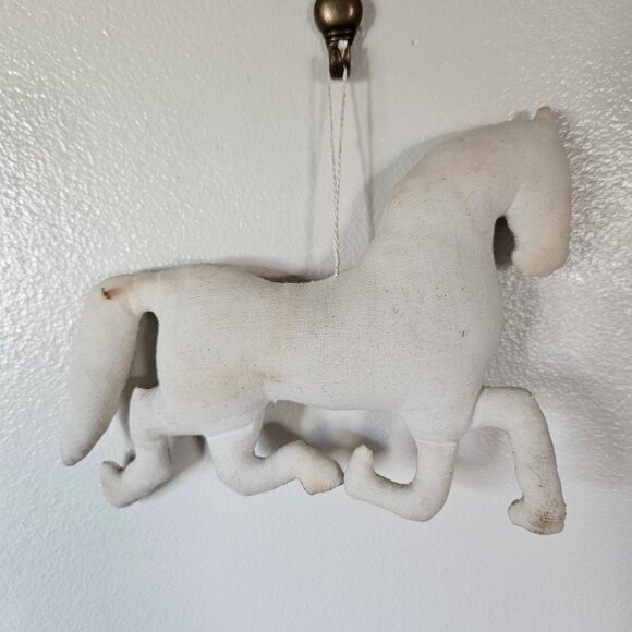 Antique Quilt Christmas Ornament Horse - Picture 5 of 6